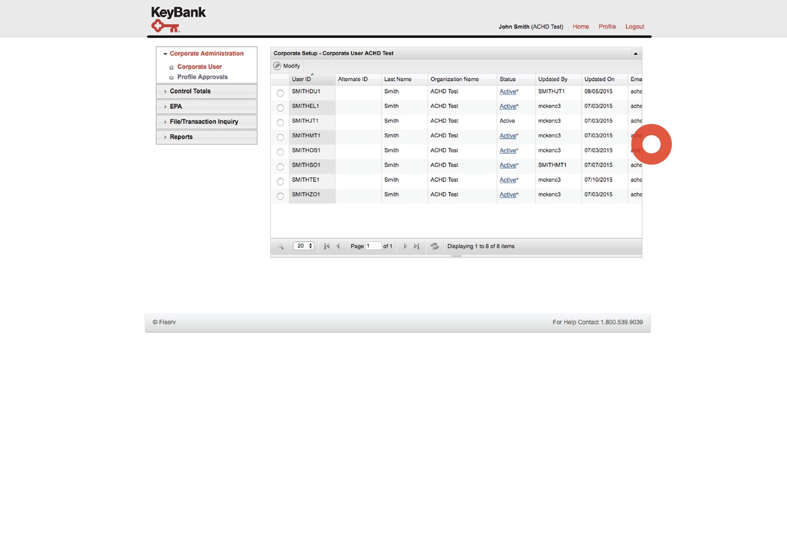 Viewing & Modifying Users 2