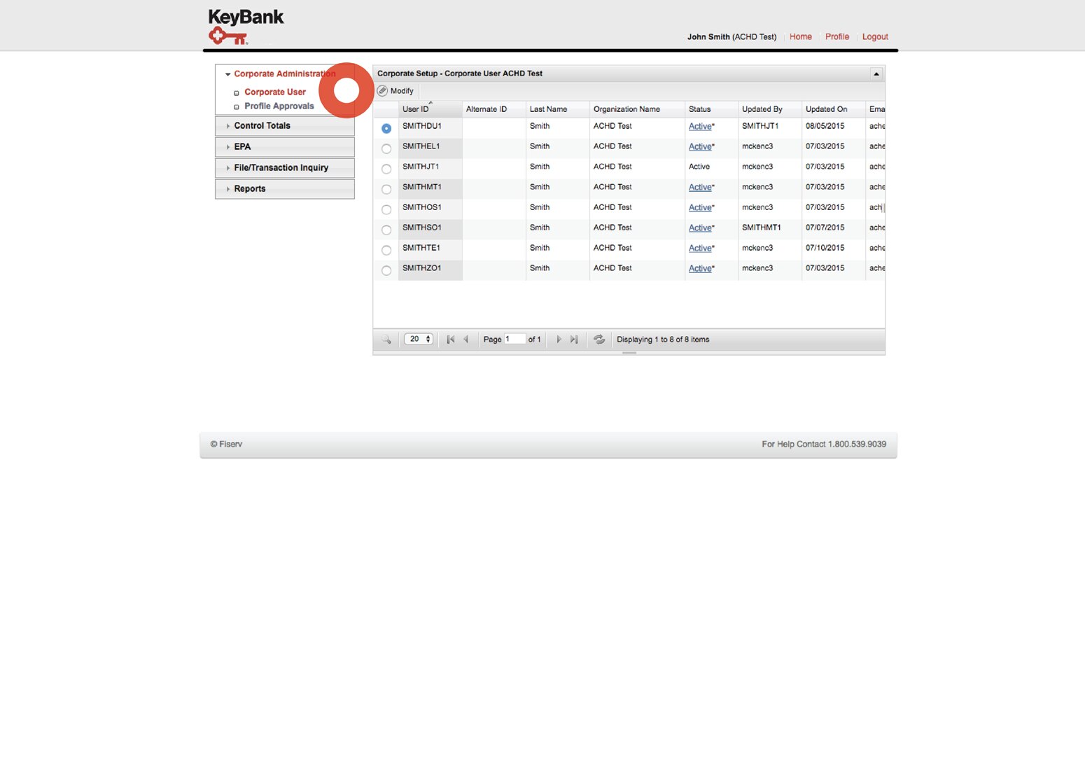 Viewing & Modifying Users 4