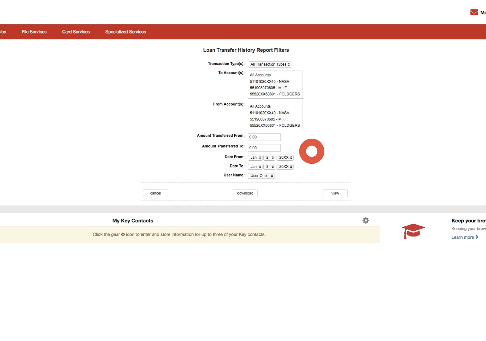 Loan Management Overview Tour KeyBank