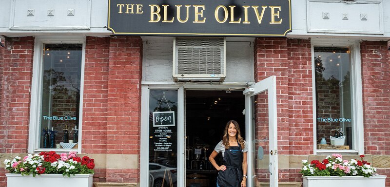 The Blue Olive